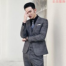 緊身西裝禮服小西裝正裝男士結婚套裝新郎韓版服裝五件套伴郎馬甲 歷史價格詳細信息