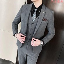 男士緊身英倫商務正裝西裝套裝2024新款夏季西裝潮同款套裝男 歷史價格詳細信息