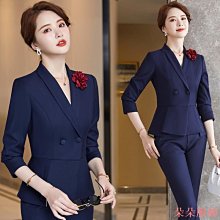 春秋款女士西裝套裝高級職業裝女中長款時尚正裝銷售工作西裝外套年中限時讓利 歷史價格詳細信息