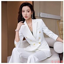 職業裝氣質女神範條紋西裝套裝女時尚韓版商務正裝西服工作服工裝 歷史價格詳細信息