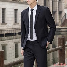 西裝男套裝兩件套平駁領新郎結婚西服男士修身伴郎服主持人禮服秋 歷史價格詳細信息