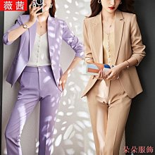 綠色西裝套裝女2022秋冬職業裝氣質女神範美容院正裝緊身西裝套裝 歷史價格詳細信息