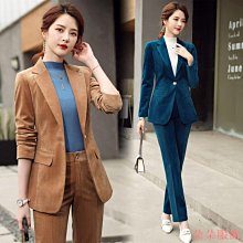 新品 職業女褲套裝女工作服秋季大學生面試正裝氣質ol風面試工裝.A3 歷史價格詳細信息