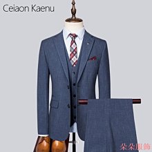 新款西裝男商務西裝套裝男士西裝男套裝三件式婚慶禮服伴郎團體服 歷史價格詳細信息