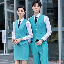 職業裝馬甲西裝套裝女氣質高級空姐前臺工裝珠寶酒店美容師工作服 歷史價格詳細信息