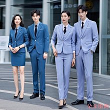 講師職業西裝套裝女氣質秋冬新款教師西裝售樓部工作服正裝.A3 歷史價格詳細信息