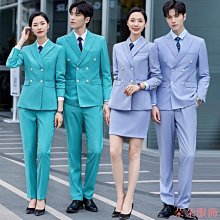 講師職業西裝套裝女氣質秋冬新款教師西裝售樓部工作服正裝.A3 歷史價格詳細信息