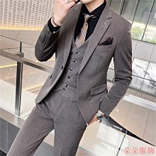 西裝套裝男士韓版緊身西裝三件式男套裝小西裝新郎禮服職業裝正裝 6TMA 歷史價格詳細信息