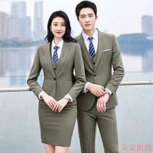 高級售樓職業套裝女珠寶店時尚氣質酒店前臺會所美容院工作服秋冬.A3 歷史價格詳細信息