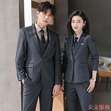 西裝套裝男女店長經理正裝物業酒店管理層工作服職業裝西裝三件式.A3 歷史價格詳細信息