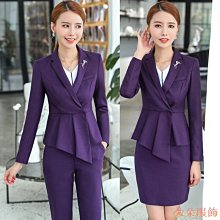 西裝套裝女秋冬職業裝女裝套裝西裝外套女士大尺碼工作服面試正裝OL 歷史價格詳細信息
