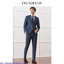 藏藍色西服套裝男士商務職業正裝商務男女修身通勤西裝套裝男 歷史價格詳細信息