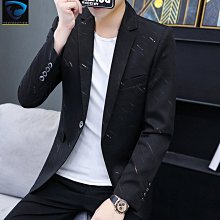 現貨熱銷-休閑西服男泡泡紗商務小西裝單西薄款男士春秋外套潮亞麻西裝男-特價 歷史價格詳細信息