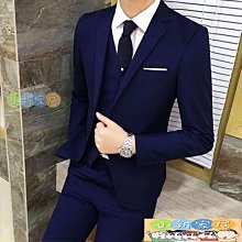 西裝套裝三件套 S-5XL 韓版修身西服 西裝外套+背心+西褲 小西裝外套 商務職業正裝 結婚洋裝西服 歷史價格詳細信息