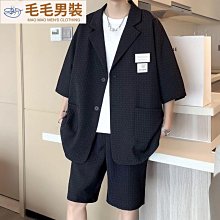 休閒西裝男士高級字母印花小西裝歐貨經典時尚薄款緊身外套潮 單件西服男裝 男生衣著  　　  全臺　的-潮男服飾 歷史價格詳細信息