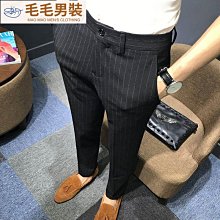 痞帥條紋西裝暴徒男感韓版修身外套商務休閒大碼結婚西服套裝 歷史價格詳細信息