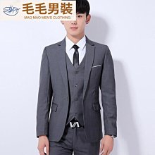 【套裝】M5XL西裝外套男  西服 3件套裝贈送領帶 主持人穿著大尺碼西裝外套男 歷史價格詳細信息