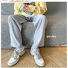 西裝褲子寬松直筒商務正裝修身小腳男士休閑長褲秋裝九分薄款西褲 歷史價格詳細信息