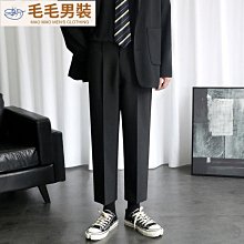 西裝褲男 那不勒斯 英倫風 高腰緊身長褲 經典顯高素色商務褲 男生 西裝褲 歷史價格詳細信息