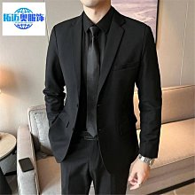 西裝男套裝西裝外套男士休閒西裝藏青色鳥眼工作面試職業裝男女款.A8 歷史價格詳細信息