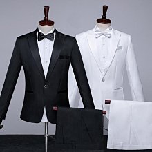 藝考西裝男套裝歌手舞臺主持人禮服新款男士大合唱團表演服裝 歷史價格詳細信息