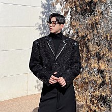 Robin男生衣著 長袖襯衫 長袖 shirt 襯衫 髮型師潮牌黑白撞色長袖襯衫男ins痞帥高級設計感寬鬆春秋季上~時尚男裝 歷史價格詳細信息