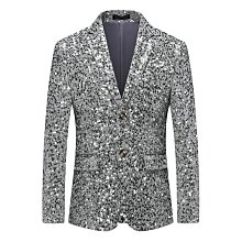 【】西裝外套 演出宴會西服網紅碎花小西裝男修身韓版潮流帥氣髮型師印花西服潮男秋季花外套 歷史價格詳細信息