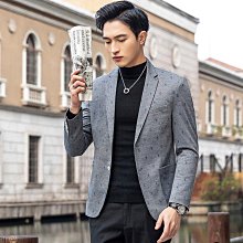 西裝男 春季休閒西裝外套男士新款緊身韓版帥氣西裝男裝上衣 男士衣著天天精選 歷史價格詳細信息