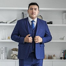 加厚條紋西服套裝男痞帥修身雙排扣正裝結婚西裝灰色LJT112-P230 歷史價格詳細信息