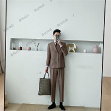 韓國紳士單排扣平駁領條紋西裝三件套經典挺拔帥氣歐巴商務通勤時尚修身西裝套裝 歷史價格詳細信息