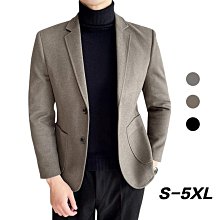 毛呢外套羊毛西裝-商務保暖簡約大口袋男外套73yu6【巴黎精品】 歷史價格詳細信息