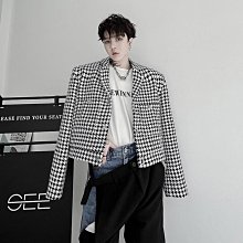 秋季高級感西裝外套男痞帥韓版潮流修身單西商務休閑垂感小西服男西裝外套 西裝外套男-時尚男裝 歷史價格詳細信息