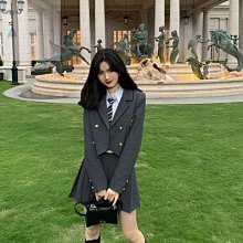 妙妙屋~M-XL 大尺碼 女生套裝 兩件套 西裝套裝 休閒套裝 西服兩件套新款韓版時尚洋氣大尺碼休閒網紅西服 歷史價格詳細信息