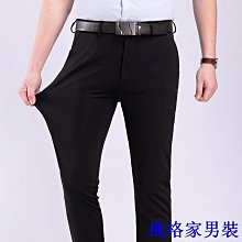 夏季薄款男士休閒褲 寬鬆直筒彈力緊身長褲 透氣輕薄百搭褲子男潮流商務男褲 歷史價格詳細信息