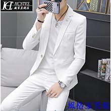 春季韓版西裝套裝 男生純色慵懶DK制服痞帥翻領寬松學生小西服外套 歷史價格詳細信息