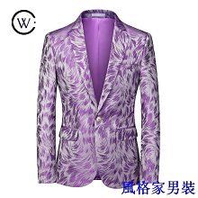 暗黑系 男士商務休閒單件小西裝 花西裝 2519PG9160 23X9 正裝男誘惑 新郎西裝 主持人禮服 舞臺表演服裝 歷史價格詳細信息