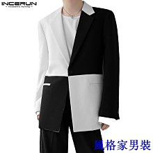 西裝外套長外套男士長袖長外套男士韓版藍色l 歷史價格詳細信息