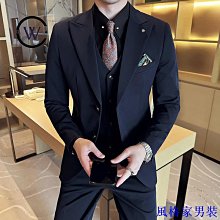 暗黑系 西裝套裝男士商務休閒正裝三件式緊身新郎結婚禮服英倫格子西裝男 307PGH200 31B1 正裝男誘惑 主持人禮（滿599元免運） 歷史價格詳細信息