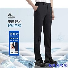 男士西裝褲垂墜感正裝高彈直筒褲夏季薄款商務休閒西裝褲男高級感夏褲 歷史價格詳細信息