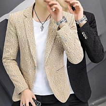 韓版修身西裝 時尚休閒小西裝 青少年西裝 港風夏季文藝青年男士休閑單西裝 帥氣薄款七分短袖小外套  露-潮男服飾 歷史價格詳細信息