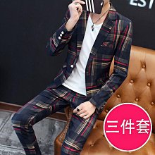 男士西裝套裝帥氣韓版緊身商務休閒西裝男三件式伴郎結婚禮服全套 8TQ6 歷史價格詳細信息