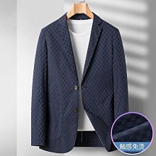 男士春秋季爸爸裝休閒小西裝 單西緊身男外套 休閒西裝男裝中年男外套 歷史價格詳細信息