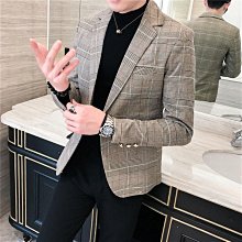 # 男士西裝外套四分之三袖西裝#男士外套防曬鏤空印花夏季韓版中袖薄款休閒網紅小西裝 歷史價格詳細信息
