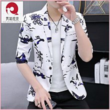 七分袖小西裝外套短袖2023秋季新款女士西服套裝薄款修身黑色正裝-格林賣場 歷史價格詳細信息