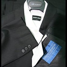 歐碼54【CERRUTI 1881】夏綠蒂黑標灰色細橘條紋單排三扣西裝上衣 歷史價格詳細信息