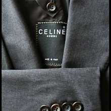 歐碼54【CERRUTI 1881】夏綠蒂黑標灰色細橘條紋單排三扣西裝上衣 歷史價格詳細信息