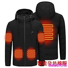 發熱外套 智能發熱棉服 加熱外套 電熱羽絨服 充電發熱外套 發熱棉衣 電熱衣服 十一區發熱棉服 USB充電溫控棉服 歷史價格詳細信息