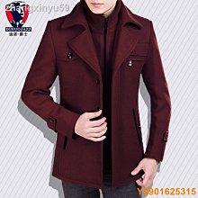 加棉加厚毛呢大衣男青年修身金貂絨呢子夾克韓版短款翻領貂絨風衣 歷史價格詳細信息
