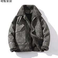 現貨 皮毛一體秋冬新款加厚仿羊羔毛外套復古燈芯絨撞色拼接圓領大衣女-可開發票 歷史價格詳細信息