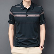 冰絲Polo衫男士夏季超薄短袖男翻領休閑T恤寬松打底衫純色無痕t恤 歷史價格詳細信息